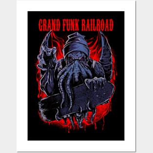 GRAND FUNK RAILROAD BAND MERCHANDISE Posters and Art